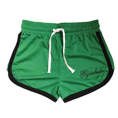 Pantaloni scurți sport pentru bărbați cu inscripție în trei culori