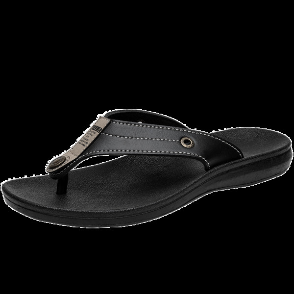 Papuci moderni pentru barbati din piele ecologica in doua culori