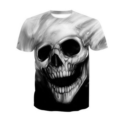 Tricou casual barbatesc cu diverse aplicatii