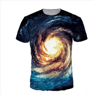 Tricou casual barbatesc cu diverse aplicatii