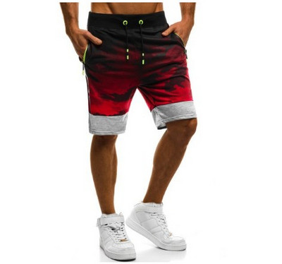 Pantaloni scurți pentru bărbați cu model de camuflaj în mai multe culori