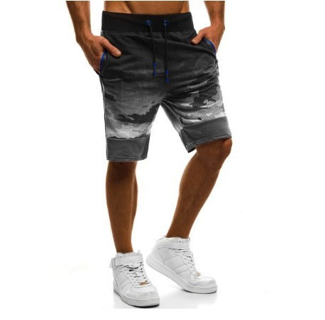 Pantaloni scurți pentru bărbați cu model de camuflaj în mai multe culori