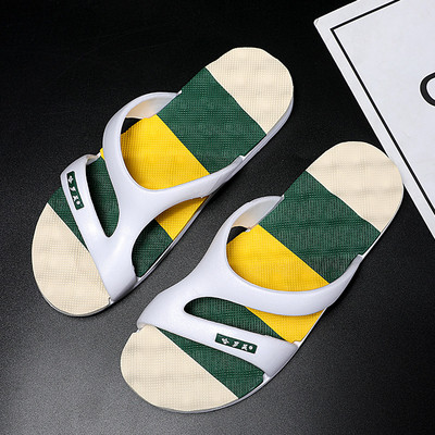 Papuci casual barbatesti potriviti pentru plaja in doua culori