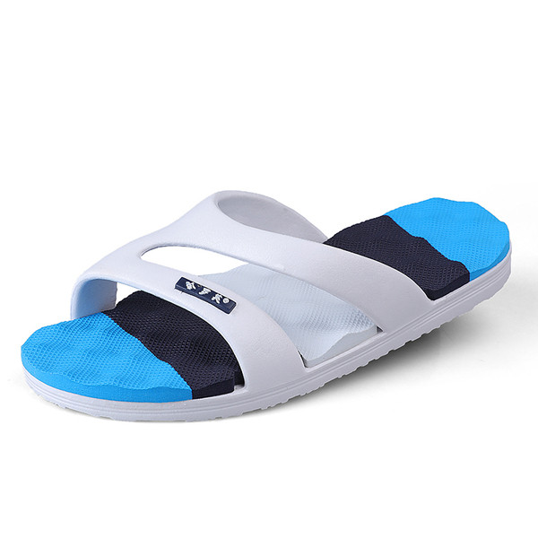 Papuci casual barbatesti potriviti pentru plaja in doua culori