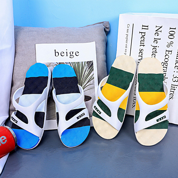 Papuci casual barbatesti potriviti pentru plaja in doua culori