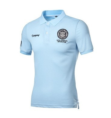 Bluza casual barbatesc cu guler si maneci scurte in mai multe culori