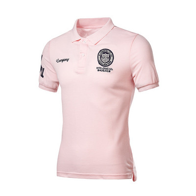 Bluza casual barbatesc cu guler si maneci scurte in mai multe culori