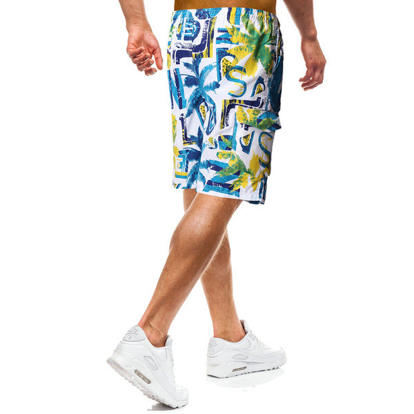 Pantaloni scurți de plajă pentru bărbați cu cravate