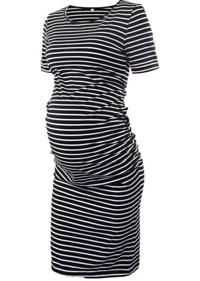 Rochie casual de dama pentru gravide in mai multe culori