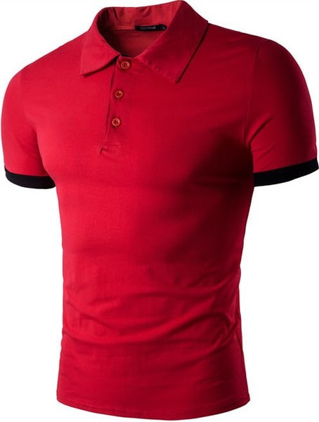 Bluza barbatesta cu guler clasic si nasturi in patru culori