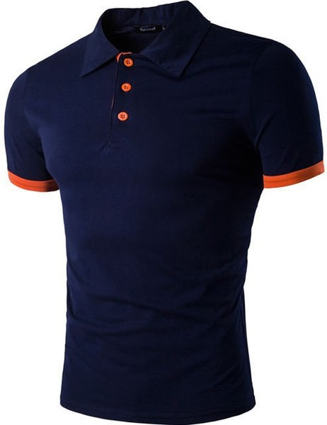 Bluza barbatesta cu guler clasic si nasturi in patru culori