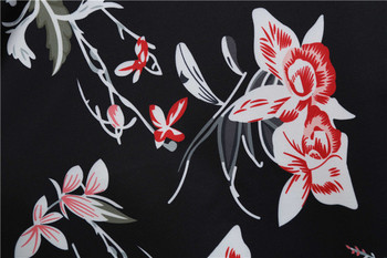 Rochie elegantă de damă, cu umerii goi și decolteu în V, în negru