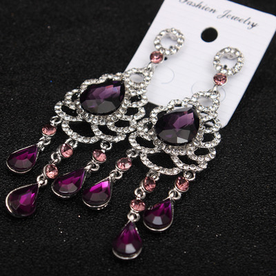 Cercei eleganti de dama - in patru culori