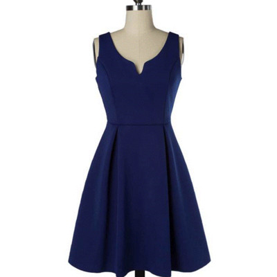 Rochie elegantă de damă, cu decolteu adânc în diferite culori