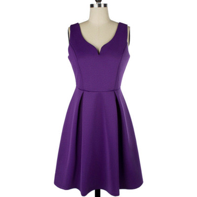 Rochie elegantă de damă, cu decolteu adânc în diferite culori