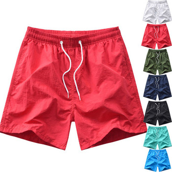 Къси мъжки плажни шорти в няколко цвята