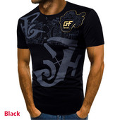 Ежедневна тениска за мъже с къс ръкав в три цвята