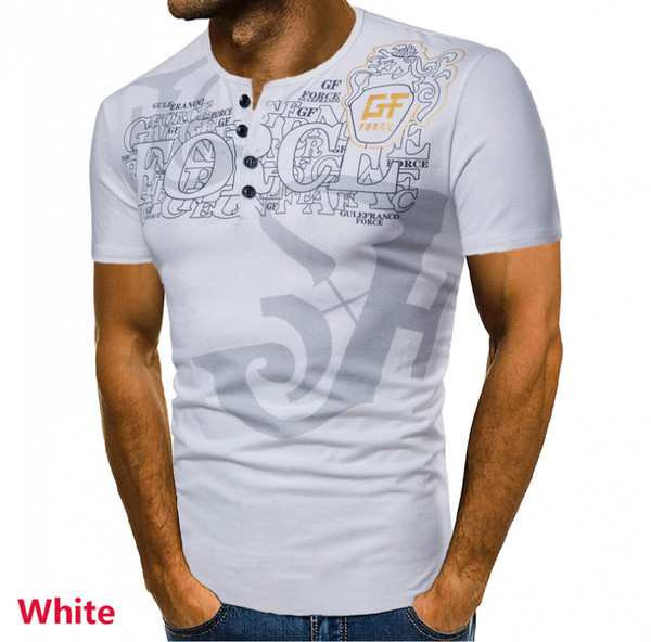 Ежедневна тениска за мъже с къс ръкав в три цвята