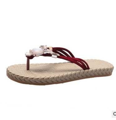 Papuci casual dama cu piatra in mai multe culori