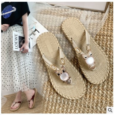 Papuci casual dama cu piatra in mai multe culori