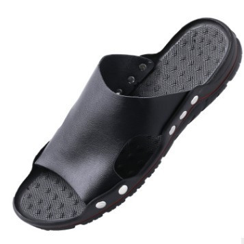 Papuci casual barbatesti cu talpa plate potriviti pentru plaja