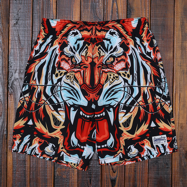 Pantaloni scurți de plajă colorați pentru bărbați