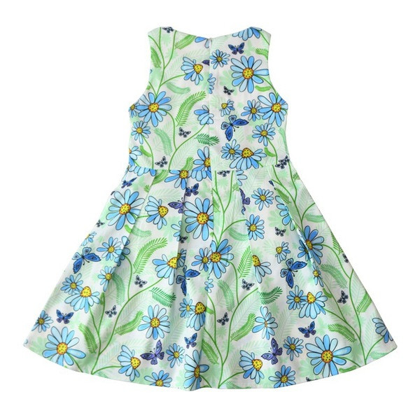 Rochie casual pentru copii pentru fete cu model floral