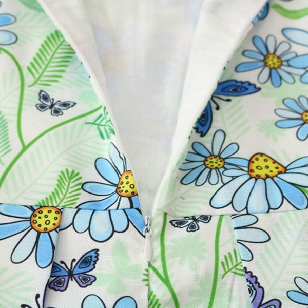 Rochie casual pentru copii pentru fete cu model floral