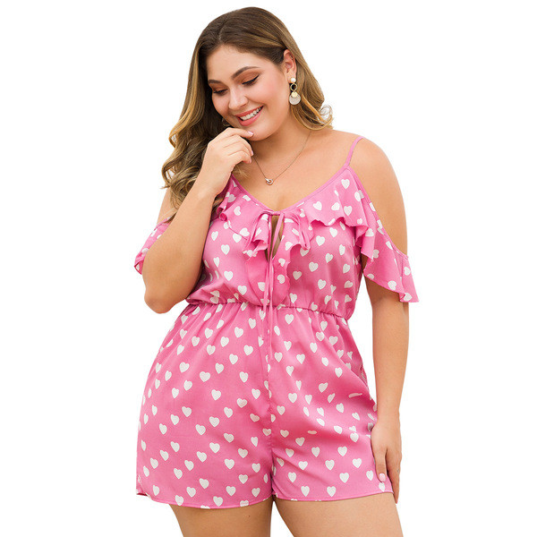 salopeta de dama moderna cu umerii goi in roz