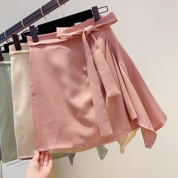 Fusta dama cu panglica in mai multe culori