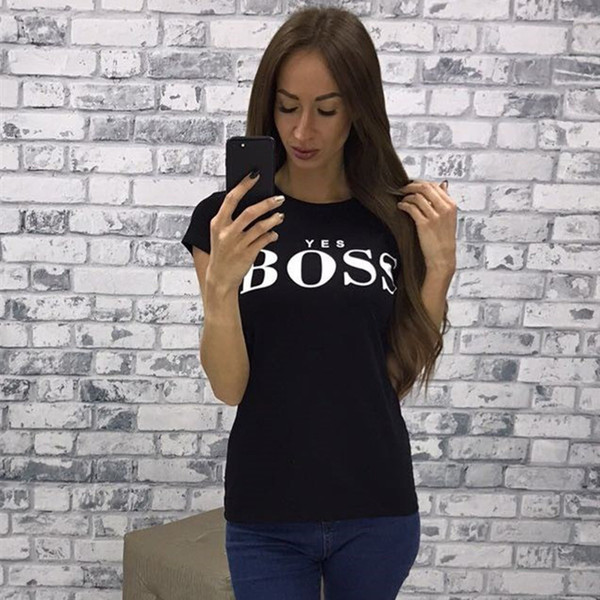 Alkalmi női póló több színben felirattal