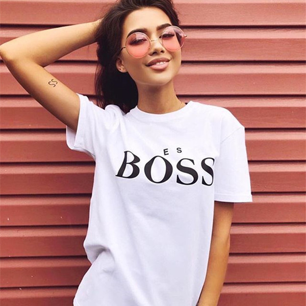 Alkalmi női póló több színben felirattal