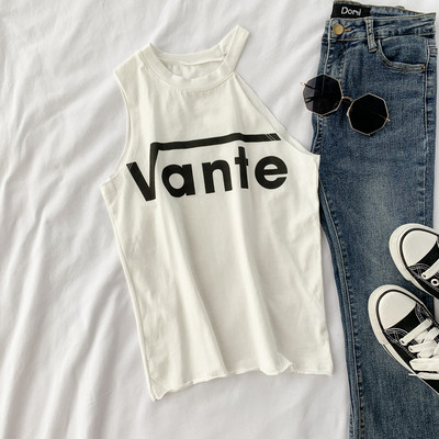 Maiou zilnic de damă în trei culori cu inscripție