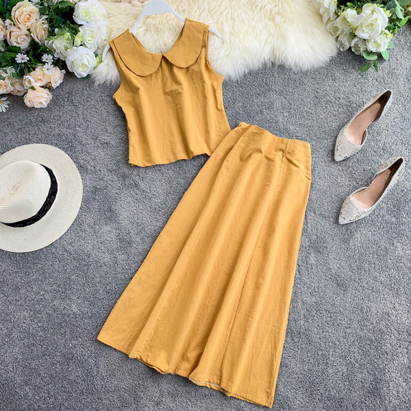 Модерен дамски костюм от две части в няколко цвята