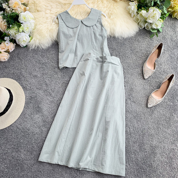 Модерен дамски костюм от две части в няколко цвята