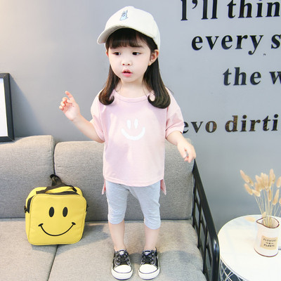 Set zilnic pentru copii cu aplicare - in doua culori pentru fete