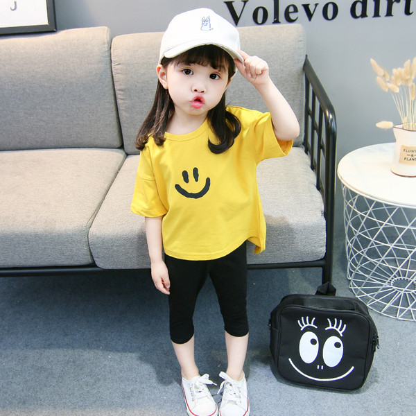 Set zilnic pentru copii cu aplicare - in doua culori pentru fete