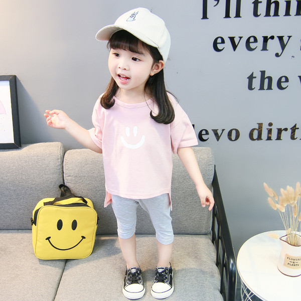 Set zilnic pentru copii cu aplicare - in doua culori pentru fete