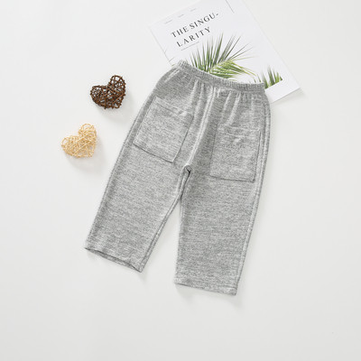 Pantaloni casual copii pentru fete - in patru culori cu buzunare