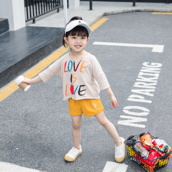 Tricou pentru copii actual cu inscripții - pentru fete