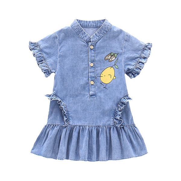 Modern gyerekruha rátéttel és gombokkal