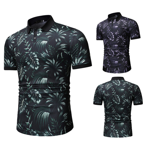 Tricou pentru bărbați modern cu mâneci scurte în două culori