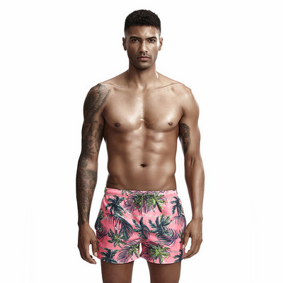 Мъжки плажни шорти с ластик