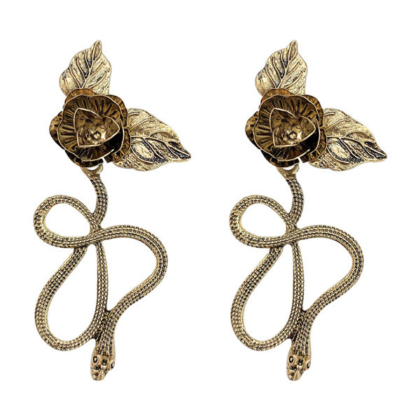 Cercei de dama actuali - in culoare aurie