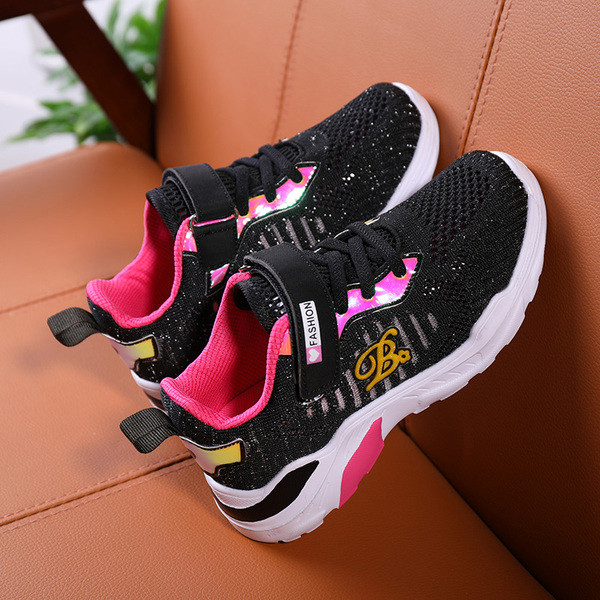 Tenisi actuali pentru copii in trei culori pentru fete