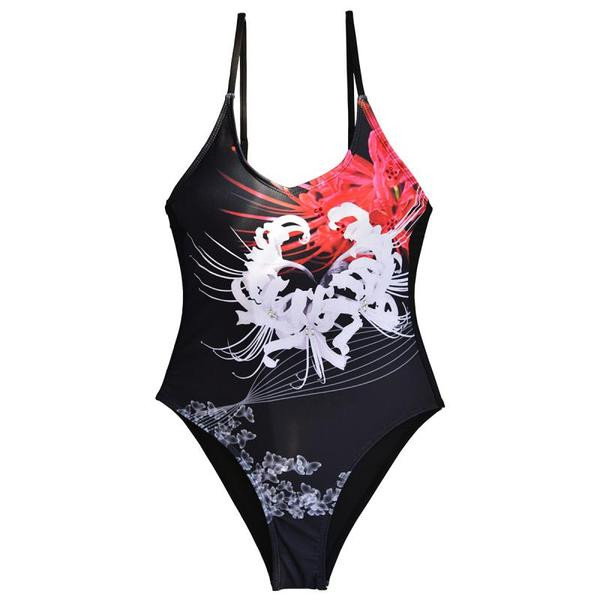 Costum de baie complet pentru femei, elegant, cu bretele