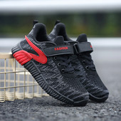 Adidași pentru copii în negru și albastru - pentru băieți