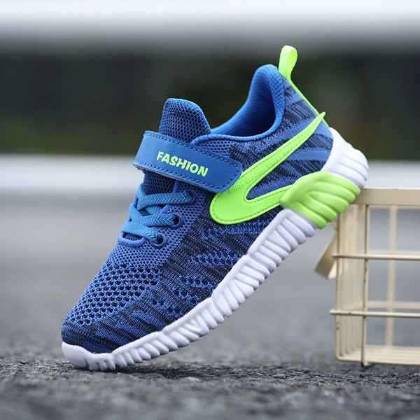 Adidași pentru copii în negru și albastru - pentru băieți