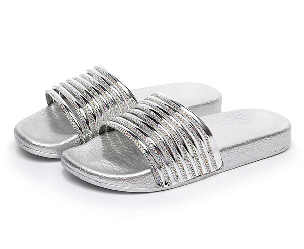 Papuci casual de dama in patru culori cu talpa plata