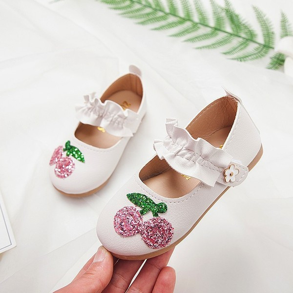 Pantofi moderni pentru copii in trei culori cu element 3D